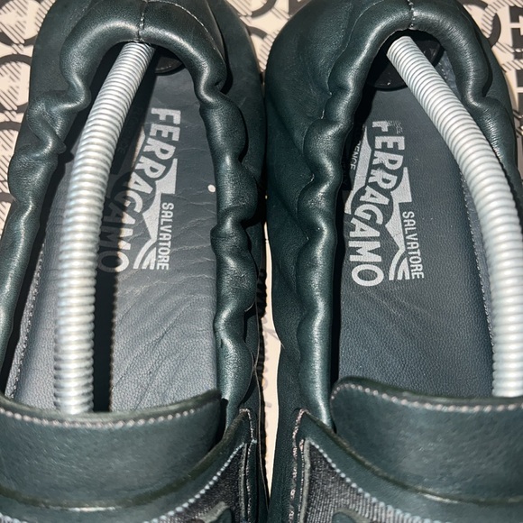 Green Ferragamo Casual Shoe - Picture 7 of 7
